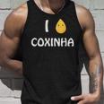 Coxinhaが大好き本物のブラジルオリジナル。 タンクトップ 彼への贈り物