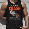 I Dont Crash ダートバイク 面白い モトクロス バイカー メンズ レディース キッズ タンクトップ 彼への贈り物
