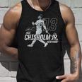 Dynamic Pose Jazz Chisholm Jr New York Baseball Mlbpa タンクトップ 彼への贈り物
