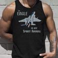 The Eagle Is Mypirit Animal F-15 戦闘機 飛行機 タンクトップ 彼への贈り物