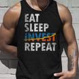 Eatleep Invest Repeat Investment Trading タンクトップ 彼への贈り物