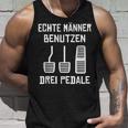 Echte Männer Benutzen Drei ペデール 旧車 手動運転 タンクトップ 彼への贈り物