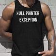 Java プログラミングtシャツ Null Pointer Exception タンクトップ 彼への贈り物