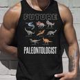 Future Paleontologist モササウルス・トリケラトプス ティラノサウルス タンクトップ 彼への贈り物