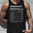 Giordano 栄養成分表示 タンクトップ 彼への贈り物