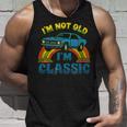 I'm Not Old I'm Classic ビンテージカー 誕生日デザイン タンクトップ 彼への贈り物