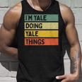 I'm Yale Doing Yale Things 面白い名言 タンクトップ 彼への贈り物