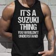 It's Auzuki Thing You Wouldn't Understand おかしなスズキ タンクトップ 彼への贈り物