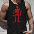 Jolly Roger 海賊旗 レッドスケルトン エドワードロー タンクトップ 彼への贈り物