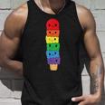 Kawaii Gay アイスクリーム Lgbt プライド レインボー プライド 月間 タンクトップ 彼への贈り物