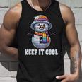 Keep It Cool Disconowman Retro Funky Holidayibes タンクトップ 彼への贈り物