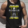 Leg Day ボディビルディング スクワット ジム モチベーションスクワット タンクトップ 彼への贈り物