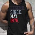 Legendince May 1976 メンズ レディース 1976年5月 タンクトップ 彼への贈り物