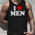 I Love I Love Men タンクトップ 彼への贈り物