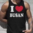 I Love Busan 釜山が大好きです タンクトップ 彼への贈り物