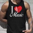 I Love Music D001-0095A タンクトップ 彼への贈り物