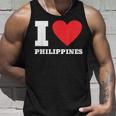 I Love Philippines I Heart Philippines 家族旅行 タンクトップ 彼への贈り物