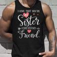 I Love That You're Myister Always Myis Forever My Friend タンクトップ 彼への贈り物