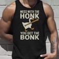 Mess With The Honk You Get The Bonk タンクトップ 彼への贈り物