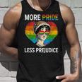 More Pride Less Prejudice Pride Month Lgbtq ゲイ レズビアン タンクトップ 彼への贈り物