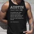 The Name Is Austin ファニーギフト 大人 定義 メンズ タンクトップ 彼への贈り物