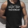 The Only Easy Day Was Yesterday タンクトップ 彼への贈り物