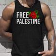 Palestine Free Palestine Free Gaza Palestine Flag Arabic タンクトップ 彼への贈り物
