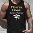 Pharm Done ドクターオブファーマシー 卒業式 タンクトップ 彼への贈り物