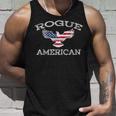 Rogue America ユーズド加工 アメリカ国旗 イーグル タンクトップ 彼への贈り物