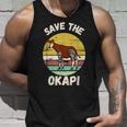 Save The Okapi コンゴキリン オカピ タンクトップ 彼への贈り物