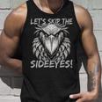 Sideeyes シュービルコウノトリの子育てをスキップしましょう 長袖tシャツ タンクトップ 彼への贈り物