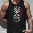 Skull Mexican Flag Mexicopraytyleintage タンクトップ 彼への贈り物