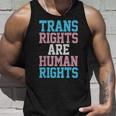 Trans Rights Are Human Rights Lgbtq トランスジェンダー フラッグ プライド タンクトップ 彼への贈り物
