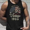 Vintage 1956 愛国的なイーグル、70歳の誕生日、アメリカ国旗 タンクトップ 彼への贈り物