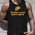 Wanna Taco Bout Jesus タンクトップ 彼への贈り物