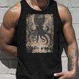 Y2k Hip Hop Fashionヒップホップ メンズ レディース ストリートウェア レトロホラー モンスター タコ タンクトップ 彼への贈り物