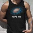 You Are Here 宇宙 銀河 天文学 タンクトップ 彼への贈り物
