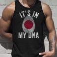 おかしな It's In My Dna 日本国旗 指紋 タンクトップ 彼への贈り物