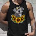 かわいいコアラベア ポイズンひまわりデココアラ タンクトップ 彼への贈り物