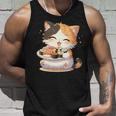 わがまま猫 寿司ねこ ラーメン好き かわいい おもしろ マンガ 長袖tシャツ タンクトップ 彼への贈り物