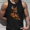 アビシニアン猫 長袖tシャツ タンクトップ 彼への贈り物