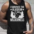 アラスカの荒野を生き延びたアラスカ 長袖tシャツ タンクトップ 彼への贈り物