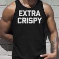 エキストラクリスピーtシャツ面白い言葉で皮肉なノベルティユーモア タンクトップ 彼への贈り物