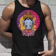 ガネーシャ 象 ヒンドゥー教の神 ガネーシャ 河合主 ガネーシャ 長袖tシャツ タンクトップ 彼への贈り物