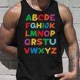 キッズ Abcs シャツ アルファベット カラフル 文字 読書 キッズ タンクトップ 彼への贈り物