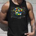 キューブマジック 数学方程式 レトロ オタクルービック 長袖tシャツ タンクトップ 彼への贈り物
