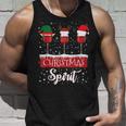クリスマススピリット 赤ワイングラス サンタクロース エルフ トナカイ タンクトップ 彼への贈り物