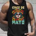 シンコ デ マヨ スケルトン ラ カトリーナ カラベラ フローラル メキシカン 長袖tシャツ タンクトップ 彼への贈り物