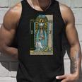 タロットカード The High Priestess ビンテージカード2 長袖tシャツ タンクトップ 彼への贈り物