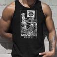 デスタロットカードtシャツトラディショナルデザイン タンクトップ 彼への贈り物